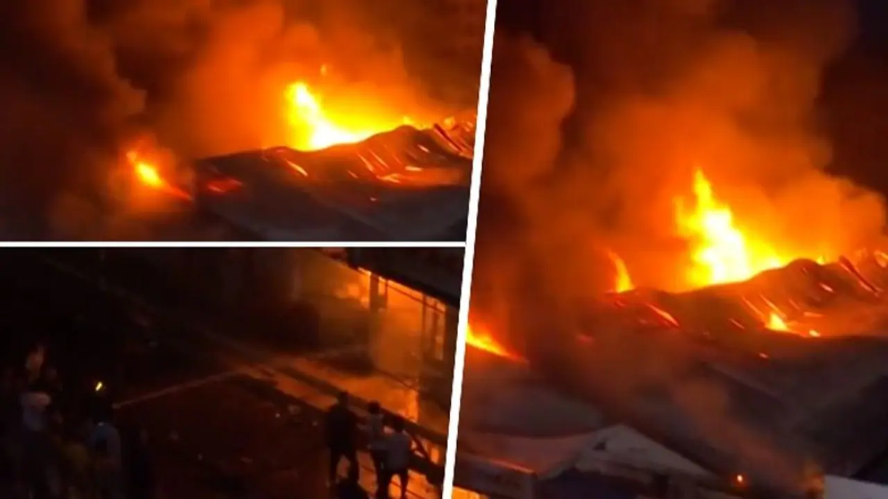 Bangladesh: Major fire erupts in Dhaka, leaves hundreds of shops in ruins | WATCH