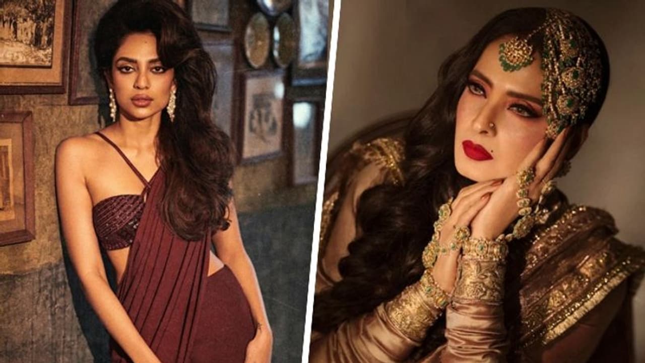 Sobhita Dhulipala meets Rekha at award ceremony. shares reaction Sobhita Dhulipala meets Rekha at award ceremony. shares reaction