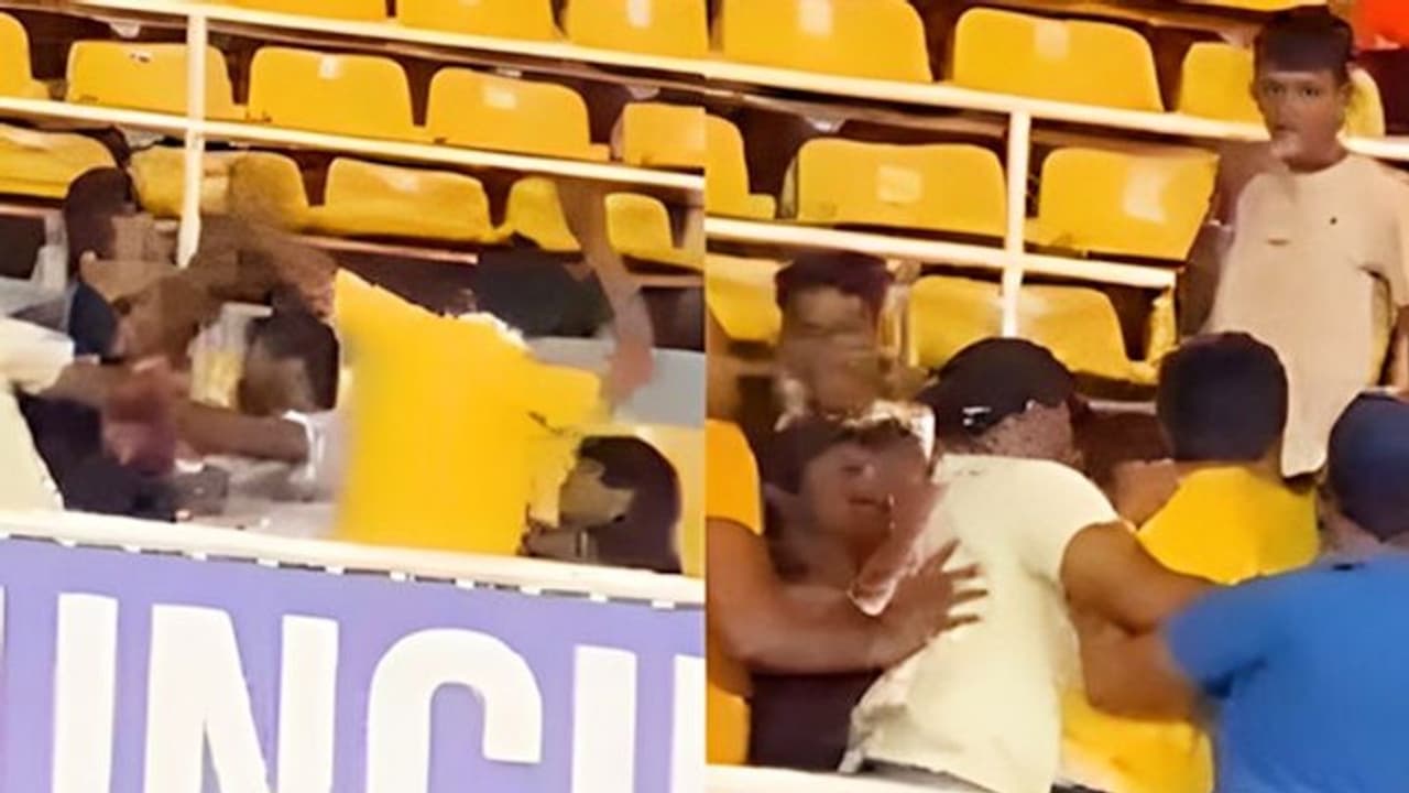 Asia Cup 2023: Fans' ugly fist fight after India vs Sri Lanka caught on camera; video goes viral WATCH Asia Cup 2023: Fans' ugly fist fight after India vs Sri Lanka caught on camera; video goes viral WATCH