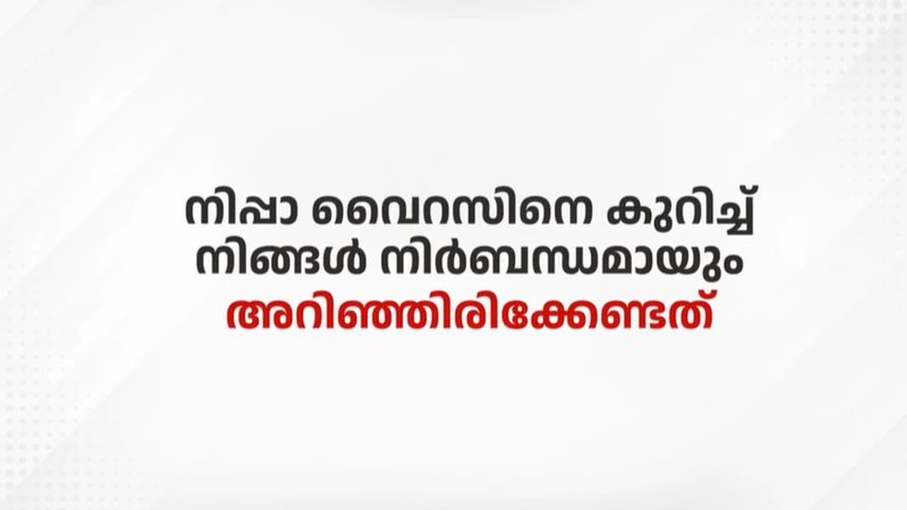 'ആശങ്കകളെ മുതലെടുക്കാൻ പല കള്ളപ്രചരണങ്ങളും നടക്കും'; എന്തെല്ലാം ശ്രദ്ധിക്കണം, ഈ നിപ മുന്നറിയിപ്പ് ശ്രദ്ധിക്കണേ 'ആശങ്കകളെ മുതലെടുക്കാൻ പല കള്ളപ്രചരണങ്ങളും നടക്കും'; എന്തെല്ലാം ശ്രദ്ധിക്കണം, ഈ നിപ മുന്നറിയിപ്പ് ശ്രദ്ധിക്കണേ