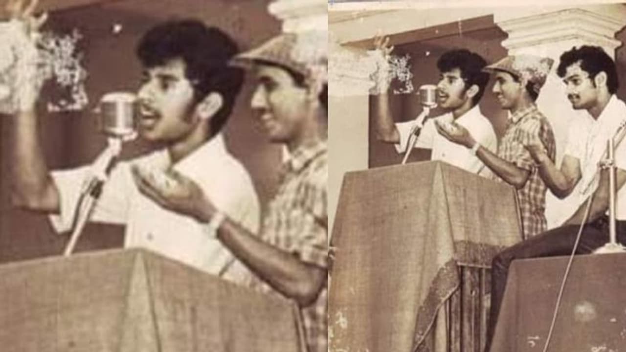 'യവൻ പണ്ടേ പുലിയാണ് കേട്ടാ..'; ആസ്വദിച്ച് കഥാപ്രസം​ഗം നടത്തുന്ന ചുള്ളൻ പയ്യനെ മനസിലായോ ? 