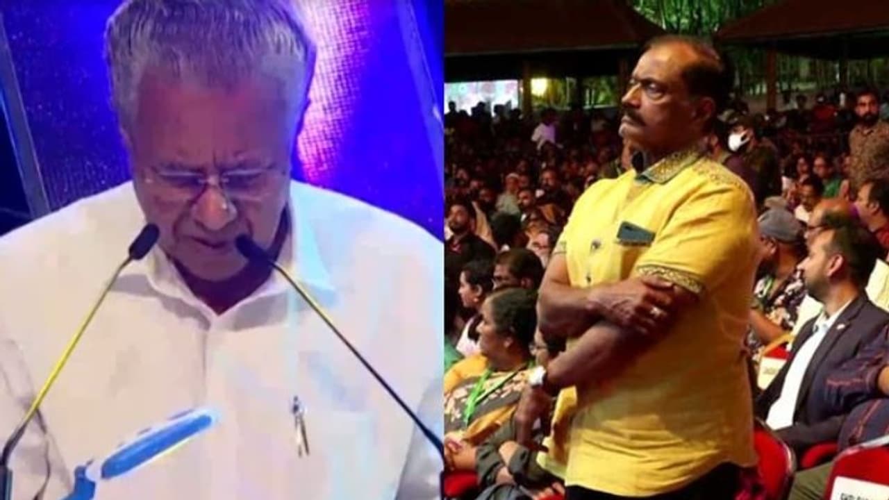 'സഖാവിനെ വിളിച്ചിരുന്നു'; അവാർഡ് നിശയിലെ നിൽപ്പിന് ശേഷം ഭീമൻ രഘുവിനോട് മുഖ്യമന്ത്രി പറഞ്ഞത്