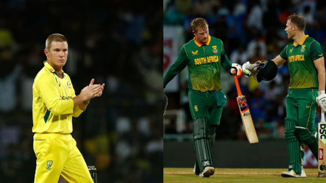 നിലംതൊടാതെ പറത്തി ക്ലാസനും മില്ലറും,10 ഓവറിൽ 'സെഞ്ചുറി' അടിച്ച് സാംപ; ബാറ്റിംഗ് കൊടുങ്കാറ്റിൽ ആടിയുലഞ്ഞ് ഓസീസ്