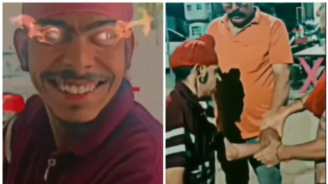 'കാന്താരിയുടെ കലിപ്പന്‍, പക്ഷേ, പിടിക്കപ്പെട്ടപ്പോള്‍ സഹോദര'നെന്ന്; ചിരിയുണത്തിയ ഒരു വീഡിയോ ! 