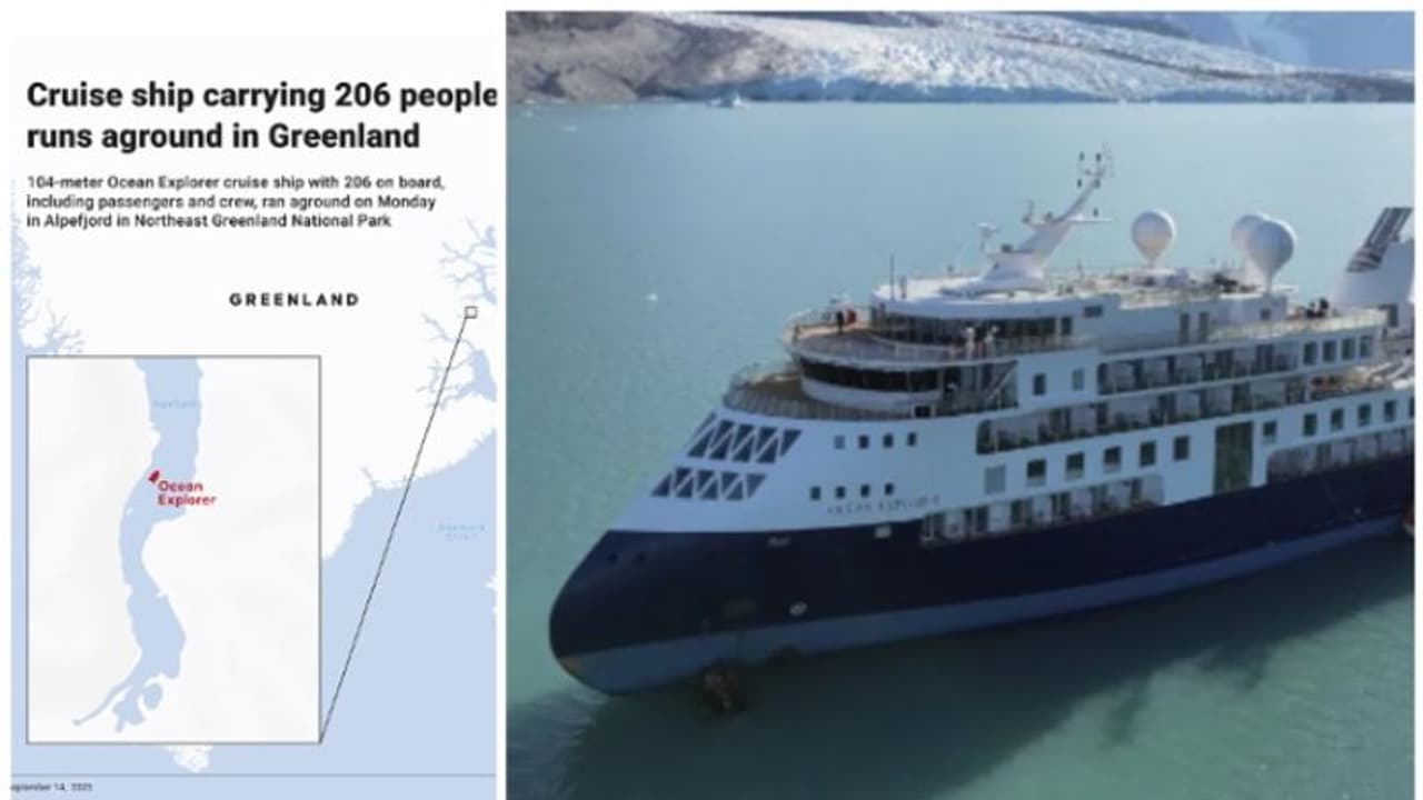 മൂന്ന് കൊവിഡ് 19 രോഗികളുമായി ഗ്രീന്ലാന്ഡില് ചളിയില് അകപ്പെട്ട ക്രൂയില് കപ്പല് ഒടുവില് പുറത്തെടുത്തു മൂന്ന് കൊവിഡ് 19 രോഗികളുമായി ഗ്രീന്ലാന്ഡില് ചളിയില് അകപ്പെട്ട ക്രൂയില് കപ്പല് ഒടുവില് പുറത്തെടുത്തു