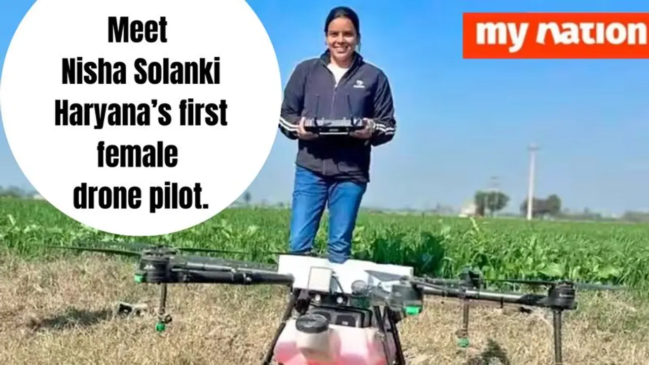 Here’s how Nisha Solanki became Haryana’s first female drone pilot