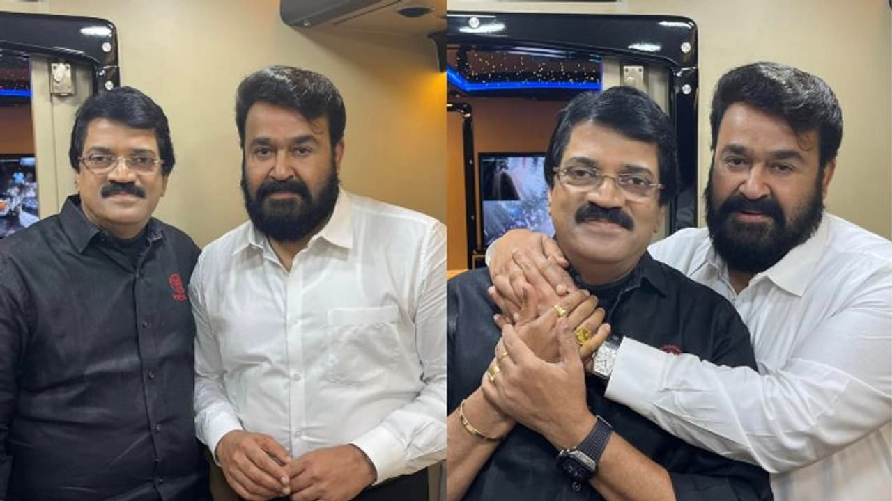 'ഓർമകൾ മരിക്കുമോ, ലവ് യു ലാലു', മോഹൻലാലിനെ കണ്ട് എം ജി ശ്രീകുമാര്‍