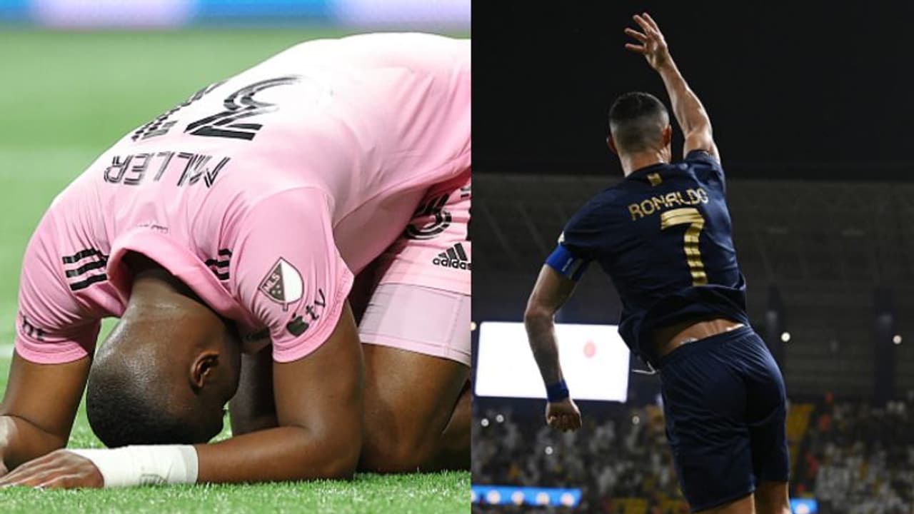 മെസിയില്ലാതെ ഇറങ്ങിയ ഇന്റര് മയാമിക്ക് വമ്പൻ തോൽവി; റൊണാൾഡോയുടെ ഗോളിൽ ജയം തുടർന്ന് അൽ നസ്ർ മെസിയില്ലാതെ ഇറങ്ങിയ ഇന്റര് മയാമിക്ക് വമ്പൻ തോൽവി; റൊണാൾഡോയുടെ ഗോളിൽ ജയം തുടർന്ന് അൽ നസ്ർ