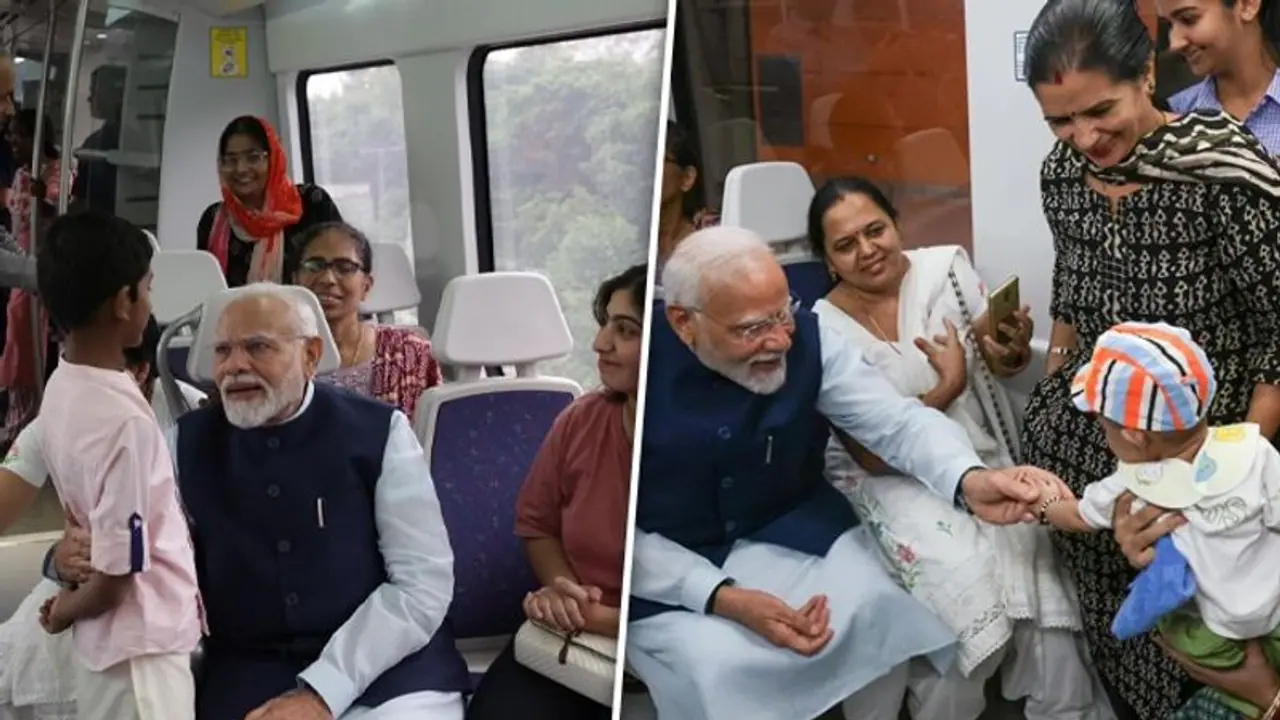 WATCH: PM Modi takes Delhi Metro ride to YashoBhoomi Convention Centre, interacts with commuters WATCH: PM Modi takes Delhi Metro ride to YashoBhoomi Convention Centre, interacts with commuters