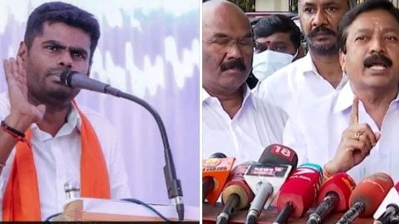 நான் யாருடைய அடிமையும் கிடையாது... கும்பிடு போட்டுக் கொண்டு கேட்க வேண்டிய அவசியமும் இல்லை சீறும் அண்ணாமலை நான் யாருடைய அடிமையும் கிடையாது... கும்பிடு போட்டுக் கொண்டு கேட்க வேண்டிய அவசியமும் இல்லை சீறும் அண்ணாமலை