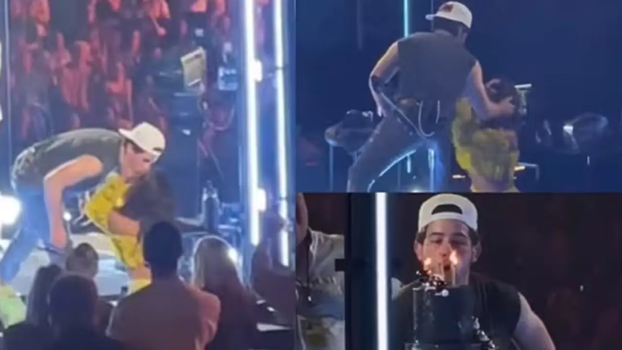 Nick Jonas, Priyanka Chopra's PDA during music concert in Omaha goes viral; watch Nick Jonas, Priyanka Chopra's PDA during music concert in Omaha goes viral; watch