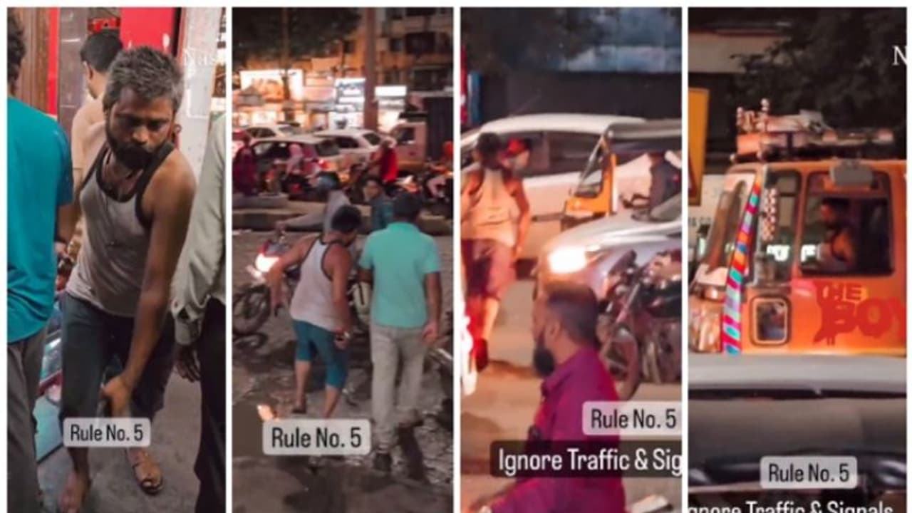 'വണ്ടി ട്രാഫിക് ബ്ലോക്കില്, ഡ്രൈവര് മദ്യ ഷാപ്പില്'; വൈറലായി ഒരു വീഡിയോ ! 'വണ്ടി ട്രാഫിക് ബ്ലോക്കില്, ഡ്രൈവര് മദ്യ ഷാപ്പില്'; വൈറലായി ഒരു വീഡിയോ !