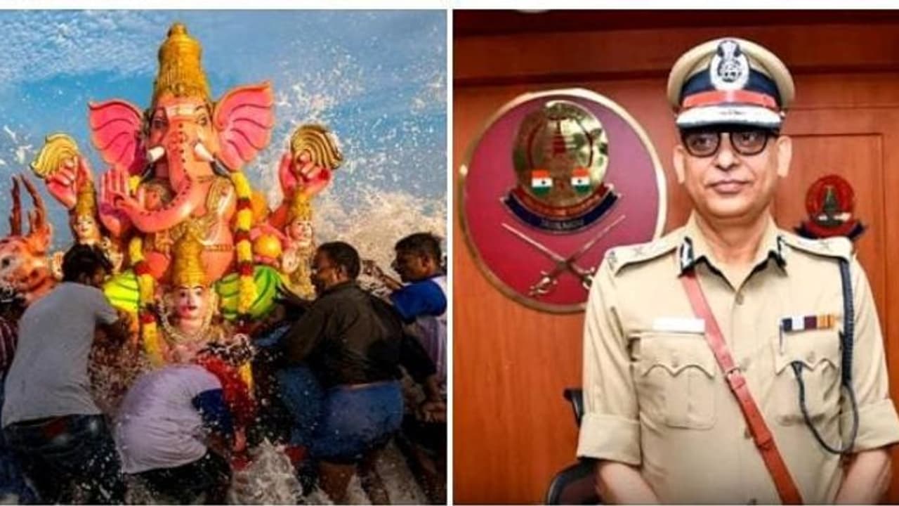 விநாயகர் சதூர்த்தி பாதுகாப்பு பணியில் 74,000 போலீசார்..! கடும் கட்டுப்பாடுகளை வெளியிட்ட தமிழக டிஜிபி விநாயகர் சதூர்த்தி பாதுகாப்பு பணியில் 74,000 போலீசார்..! கடும் கட்டுப்பாடுகளை வெளியிட்ட தமிழக டிஜிபி