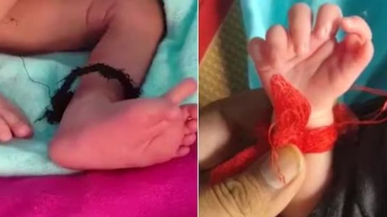 26 விரல்களுடன் பிறந்த பெண் குழந்தை.. லக்ஷ்மி தேவியின் அவதாரம் என குடும்பத்தினர் மகிழ்ச்சி.. 26 விரல்களுடன் பிறந்த பெண் குழந்தை.. லக்ஷ்மி தேவியின் அவதாரம் என குடும்பத்தினர் மகிழ்ச்சி..