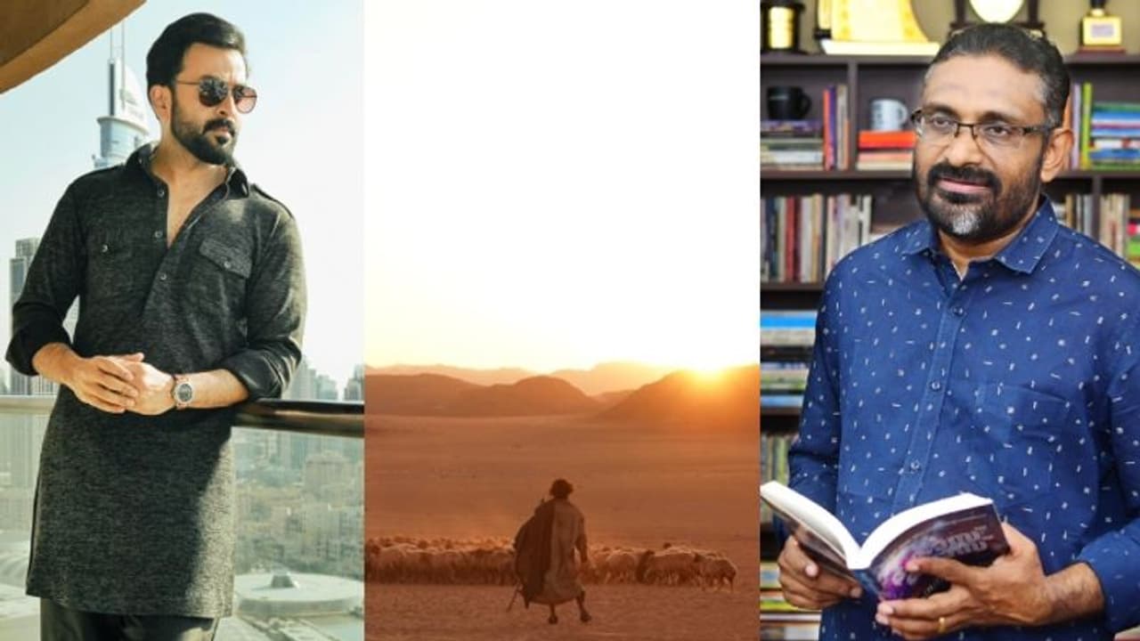 'ആടുജീവിതം പകുതി വരെയുള്ള സീനുകള്‍ കണ്ടു'; പൃഥ്വിരാജിന്‍റെ പ്രകടനത്തെക്കുറിച്ച് ബെന്യാമിന്‍