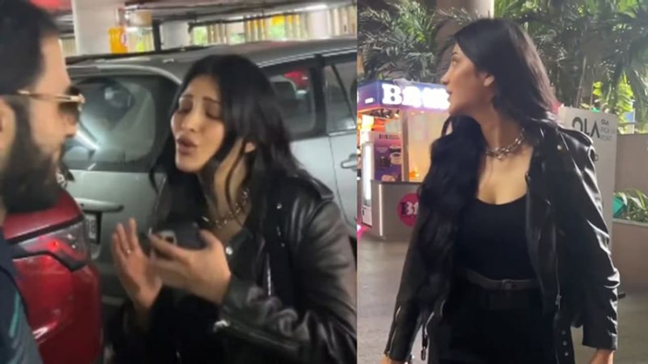 മോശം പെരുമാറ്റവുമായി ആരാധകൻ, പിന്തുടര്ന്നതിനെ ചോദ്യം ചെയ്ത് ശ്രുതി ഹാസൻ വിമാനത്താവളത്തിലെ വീഡിയോ മോശം പെരുമാറ്റവുമായി ആരാധകൻ, പിന്തുടര്ന്നതിനെ ചോദ്യം ചെയ്ത് ശ്രുതി ഹാസൻ വിമാനത്താവളത്തിലെ വീഡിയോ