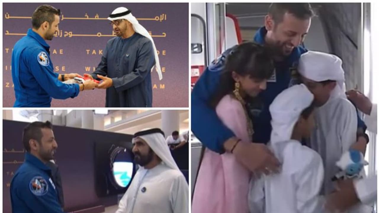 'സുഖമായി ഒന്നുറങ്ങണം, എന്‍റെ കുട്ടികൾക്കൊപ്പം ചെലവഴിക്കണം'; സ്വന്തം മണ്ണില്‍ കാലുകുത്തി സുൽത്താൻ അൽ നെയാദി 