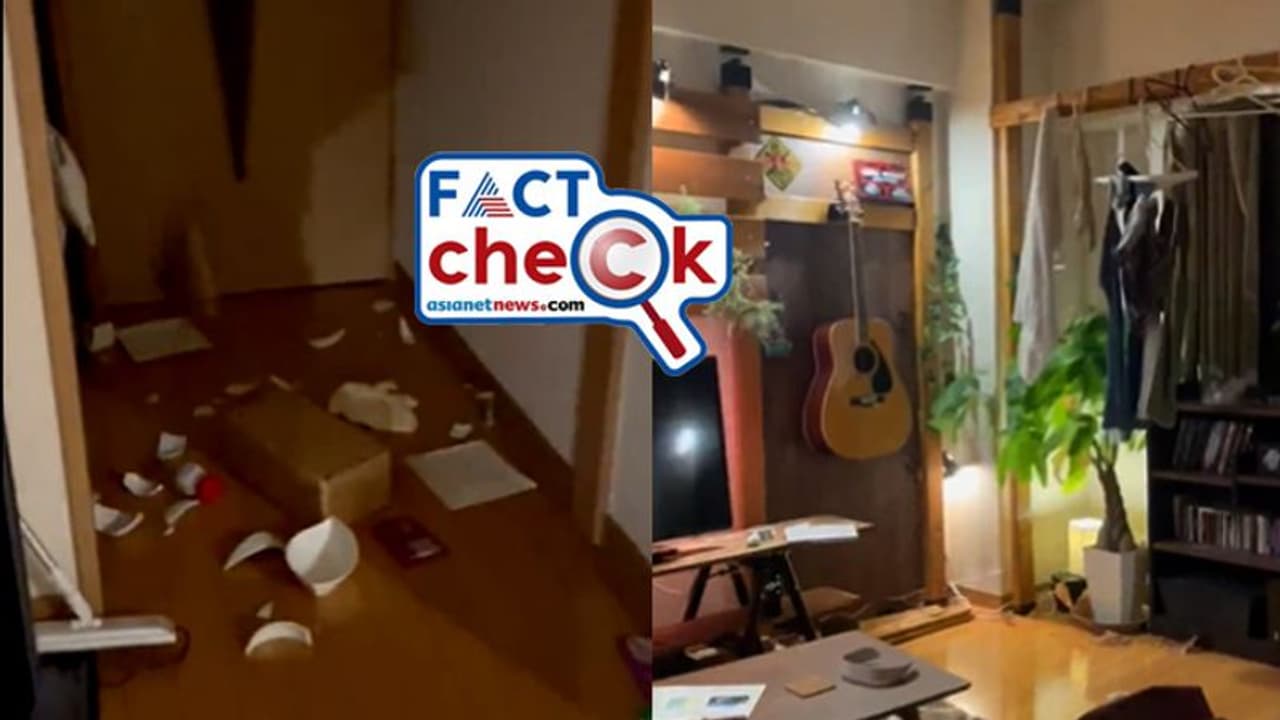 എല്ലാം തകര്ന്നടിയുന്ന കാഴ്ച; ഇത് മൊറോക്കന് ഭൂകമ്പത്തിന്റെ ഭീതിജനകമായ ദൃശ്യങ്ങളോ Fact Check എല്ലാം തകര്ന്നടിയുന്ന കാഴ്ച; ഇത് മൊറോക്കന് ഭൂകമ്പത്തിന്റെ ഭീതിജനകമായ ദൃശ്യങ്ങളോ Fact Check