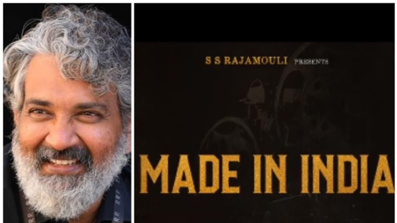 ആറ് ഭാഷകളില്‍ വരുന്നു 'മെയ്ഡ് ഇന്‍ ഇന്ത്യ': വമ്പന്‍ ചിത്രം അവതരിപ്പിച്ച് എസ്എസ് രാജമൗലി