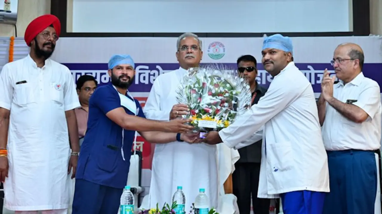 Remarkable efforts in progress to make Chhattisgarh healthy and prosperous Chief Minister Mr. Baghel