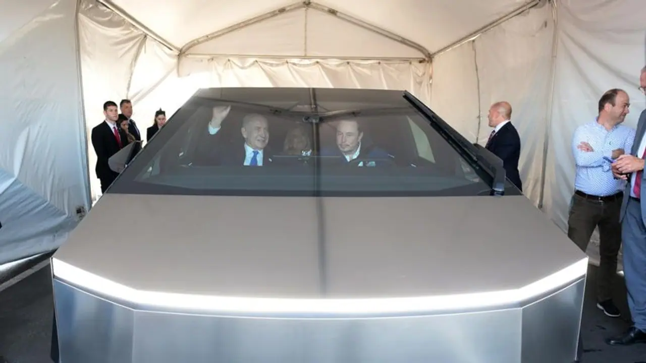 Israel PM tours Tesla factory with Elon Musk; takes ride in yet to be launched 'Cybertruck' WATCH