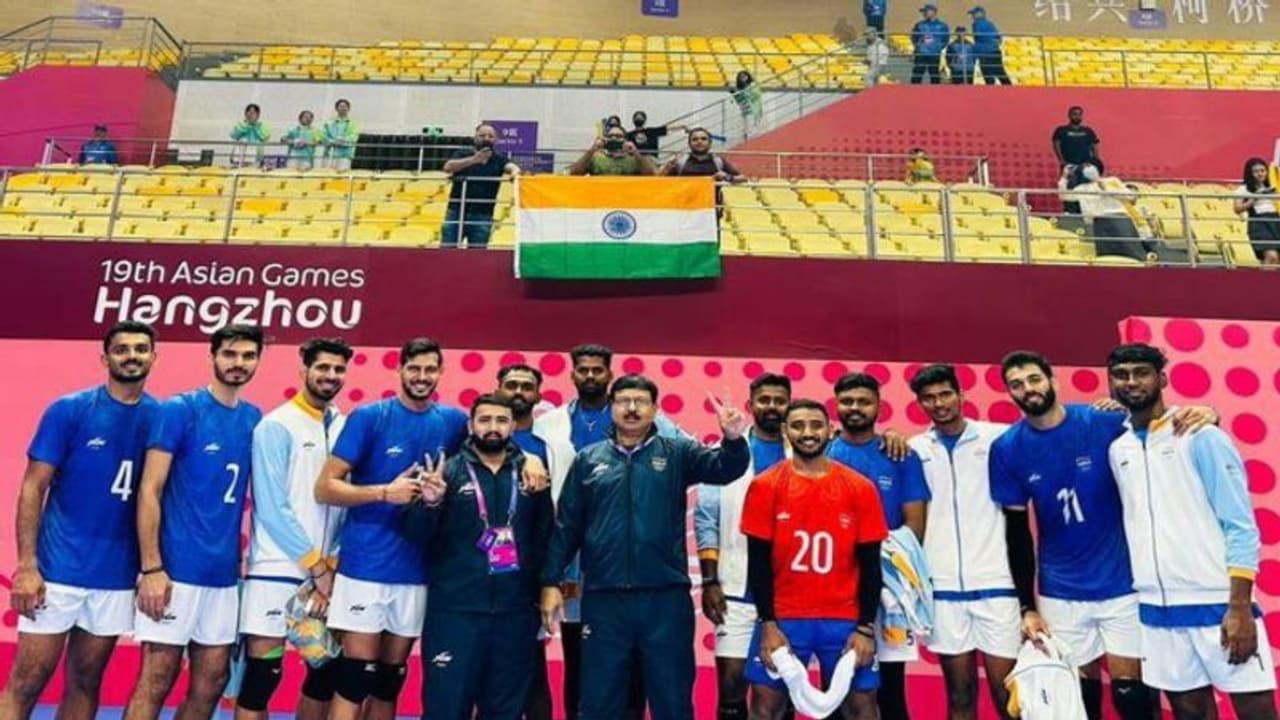 Hangzhou Asian Games: ஆசிய விளையாட்டு போட்டியில் முதல் வெற்றி: கம்போடியாவை தோற்கடித்த இந்திய வாலிபால் டீம்!