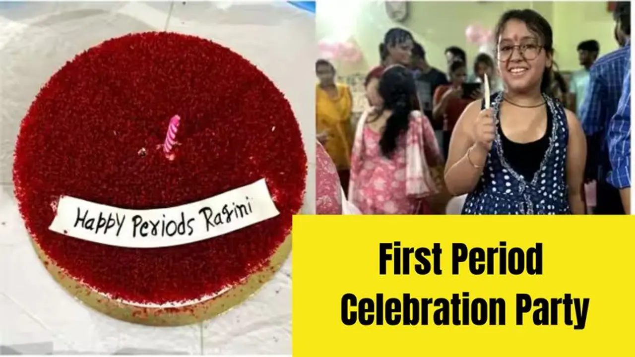 Breaking the Myths: This father organized a grand party on his daughter’s first period
