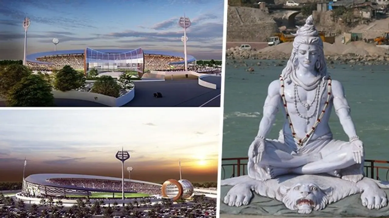 Lord Shiva theme to grace Varanasi cricket stadium; damru like dome, trishul shaped floodlights and more Lord Shiva theme to grace Varanasi cricket stadium; damru like dome, trishul shaped floodlights and more