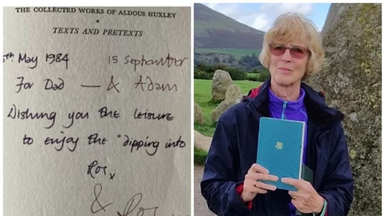 ഭര്ത്താവിന് സമ്മാനിക്കാനായി ഓണ്ലൈനില് വാങ്ങിയ പുസ്തകം 40 വര്ഷം മുമ്പ് അച്ഛന് സമ്മാനിച്ചത് ! ഭര്ത്താവിന് സമ്മാനിക്കാനായി ഓണ്ലൈനില് വാങ്ങിയ പുസ്തകം 40 വര്ഷം മുമ്പ് അച്ഛന് സമ്മാനിച്ചത് !