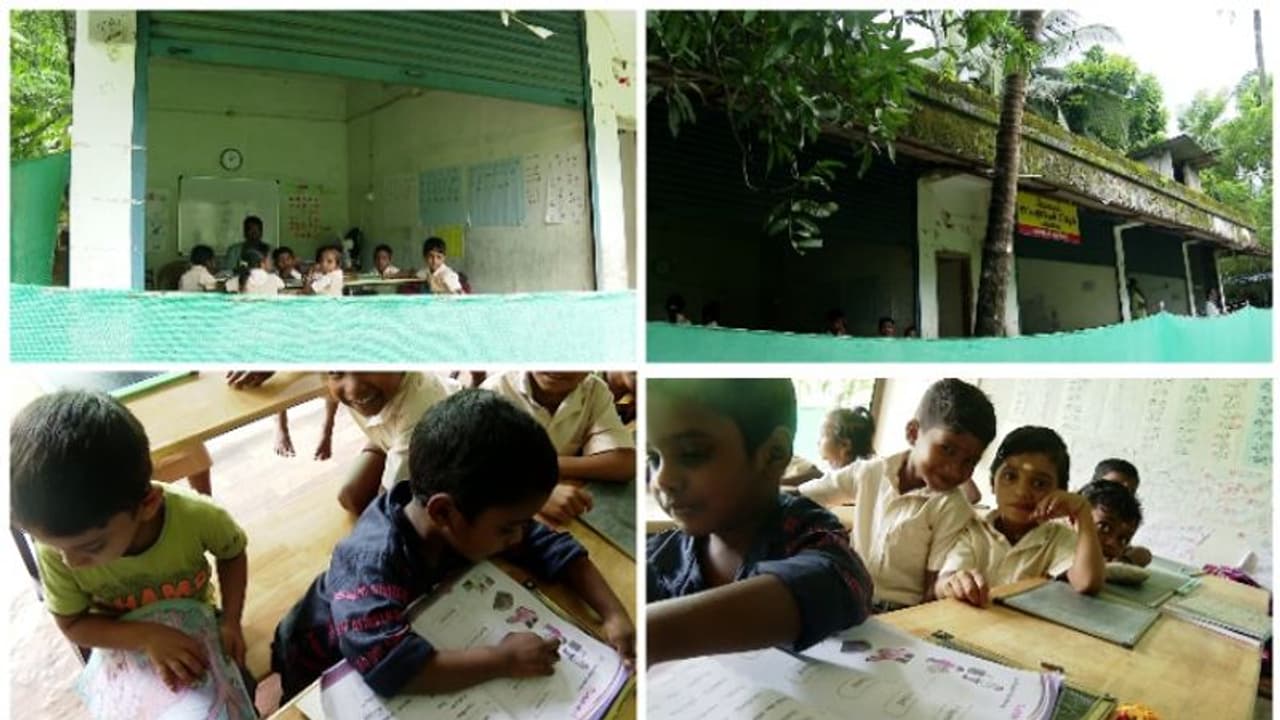 ശോച്യാവസ്ഥയിൽ എൽപി സ്കൂൾ: തകർന്നിട്ട് 4 വർഷം, വാടകക്കെട്ടിടത്തിൽ തിങ്ങിഞെരുങ്ങി പഠിക്കുന്നത് 32 കുട്ടികൾ ശോച്യാവസ്ഥയിൽ എൽപി സ്കൂൾ: തകർന്നിട്ട് 4 വർഷം, വാടകക്കെട്ടിടത്തിൽ തിങ്ങിഞെരുങ്ങി പഠിക്കുന്നത് 32 കുട്ടികൾ