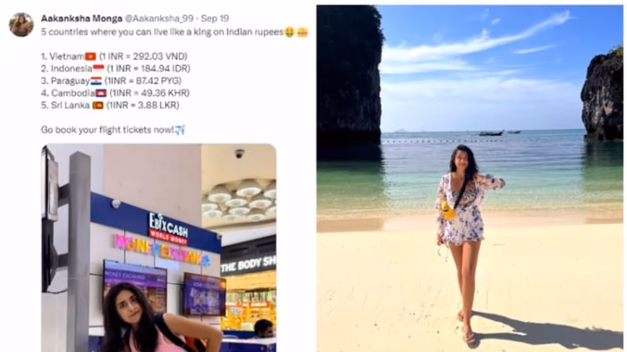 രൂപയ്ക്ക് 'വില'യുള്ള രാജ്യങ്ങള്‍, യാത്ര തുടങ്ങൂവെന്ന് സഞ്ചാരി; ട്രോള്‍, ഒടുവില്‍ പോസ്റ്റ് തന്നെ ഇല്ലാതായി ! 