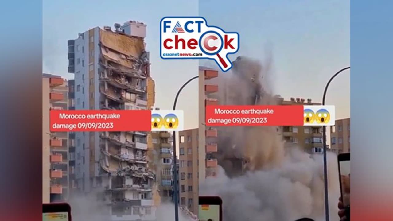 പടുകൂറ്റന് കെട്ടിടത്തിന്റെ സ്ഥാനത്ത് പൊടിപടലം മാത്രം; ചില്ലുപോലെ ഉടഞ്ഞ് മഹാമന്ദിരം Fact Check പടുകൂറ്റന് കെട്ടിടത്തിന്റെ സ്ഥാനത്ത് പൊടിപടലം മാത്രം; ചില്ലുപോലെ ഉടഞ്ഞ് മഹാമന്ദിരം Fact Check