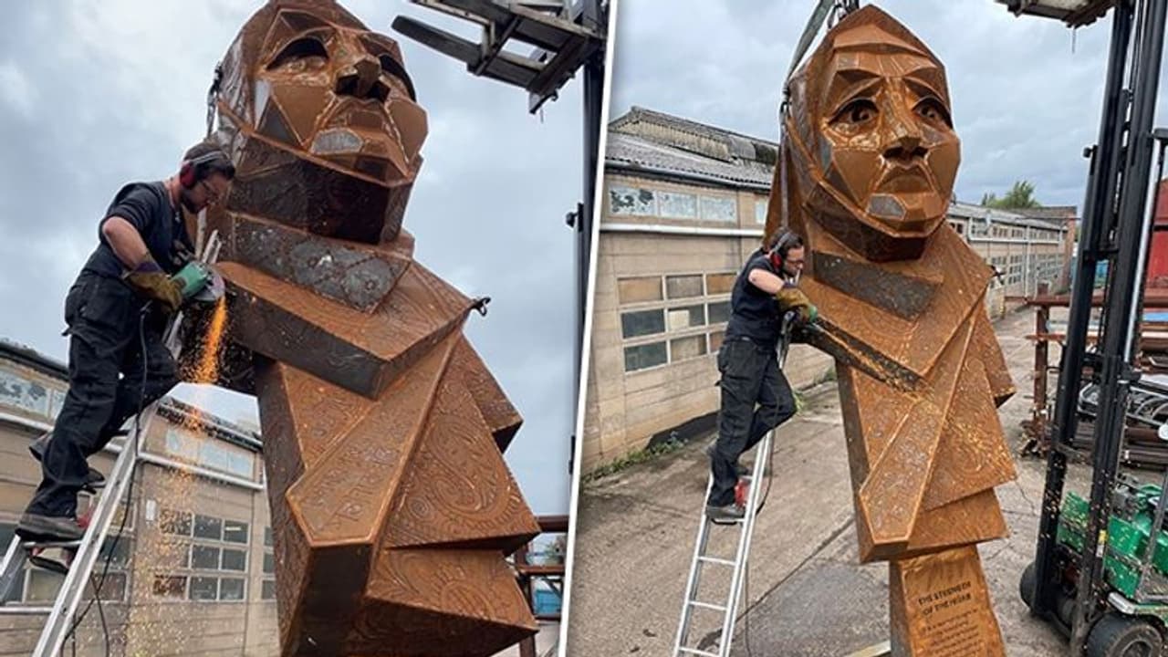 UK's 16 feet 'Strength of Hijab' statue: Sculptor Luke Perry talks about its importance ahead of unveiling