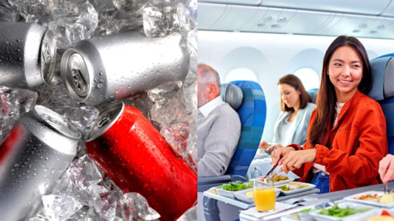 ക്യാനുകളിൽ പാനീയങ്ങൾ വിൽക്കുന്നത് നിർത്തി ഈ വിമാന കമ്പനി; കാരണം ഇതാണ് ക്യാനുകളിൽ പാനീയങ്ങൾ വിൽക്കുന്നത് നിർത്തി ഈ വിമാന കമ്പനി; കാരണം ഇതാണ്