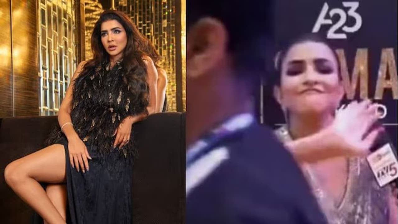 నీ యమ్మా అంటూ... సైమా ఈవెంట్లో వ్యక్తిని కొట్టిన మంచు లక్ష్మి, వీడియో వైరల్! నీ యమ్మా అంటూ... సైమా ఈవెంట్లో వ్యక్తిని కొట్టిన మంచు లక్ష్మి, వీడియో వైరల్!