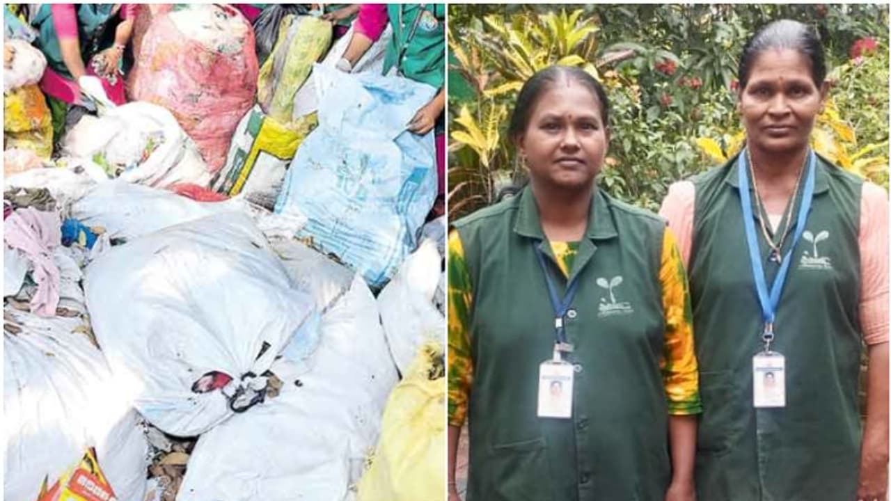 ഒന്നും രണ്ടുമല്ല, മാലിന്യത്തിൽ കിട്ടിയത് 10 പവൻ; കണ്ണ് മഞ്ഞളിക്കാതെ രാധയും ഷൈബയും ചെയ്തത്! അഭിമാനം, അഭിനന്ദനം ഒന്നും രണ്ടുമല്ല, മാലിന്യത്തിൽ കിട്ടിയത് 10 പവൻ; കണ്ണ് മഞ്ഞളിക്കാതെ രാധയും ഷൈബയും ചെയ്തത്! അഭിമാനം, അഭിനന്ദനം