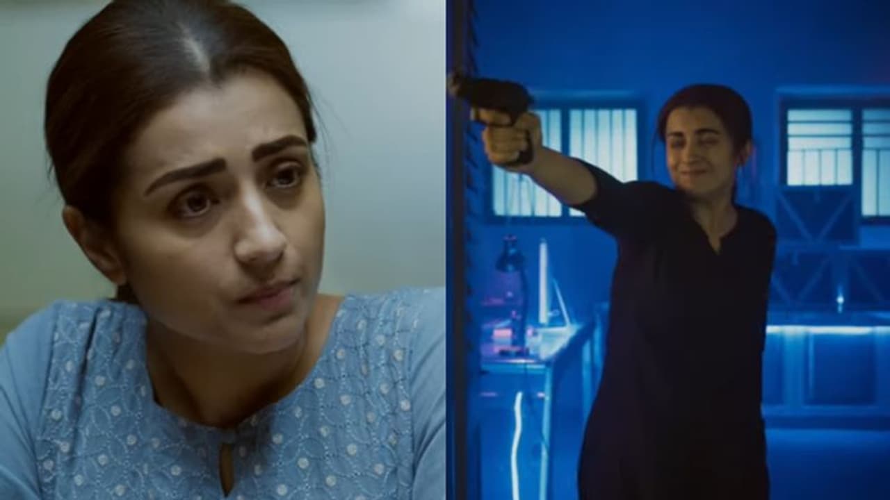 പ്രതികാരം തീര്ക്കാൻ തൃഷ, നയൻതാരയ്ക്ക് പിന്നാലെ തോക്കെടുത്ത് നടി, അരുണ് വസീഗരന്റെ 'ദ റോഡ്' ട്രെയിലര് പ്രതികാരം തീര്ക്കാൻ തൃഷ, നയൻതാരയ്ക്ക് പിന്നാലെ തോക്കെടുത്ത് നടി, അരുണ് വസീഗരന്റെ 'ദ റോഡ്' ട്രെയിലര്