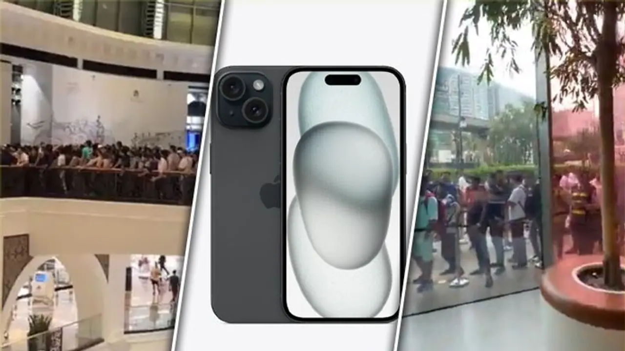 Apple iPhone 15 series sale begins: Long queues outside Mumbai, Delhi, Dubai stores WATCH