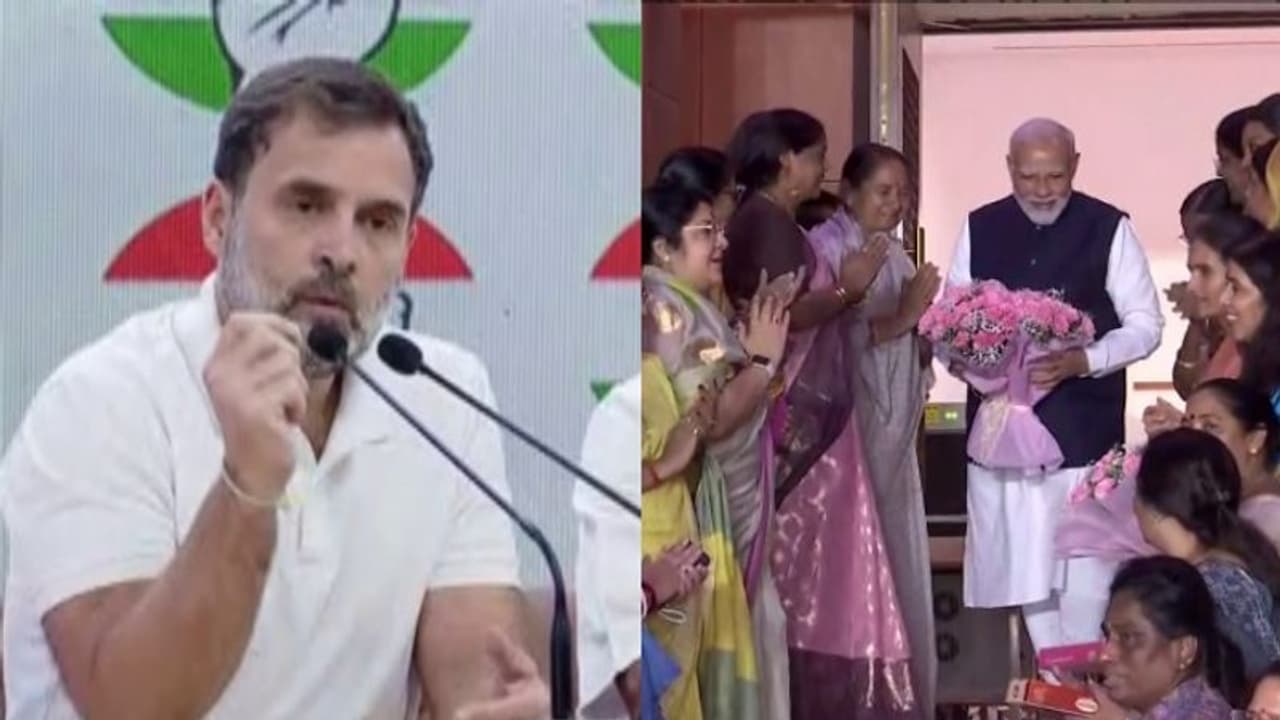 യുപിഎ കാലത്ത് വനിത സംവരണം നടപ്പാക്കാനാകാത്തതിൽ കുറ്റബോധമെന്ന് രാഹുല്‍, ജാതി സെൻസസ് ആവശ്യം ശക്തമാക്കാൻ കോൺഗ്രസ്