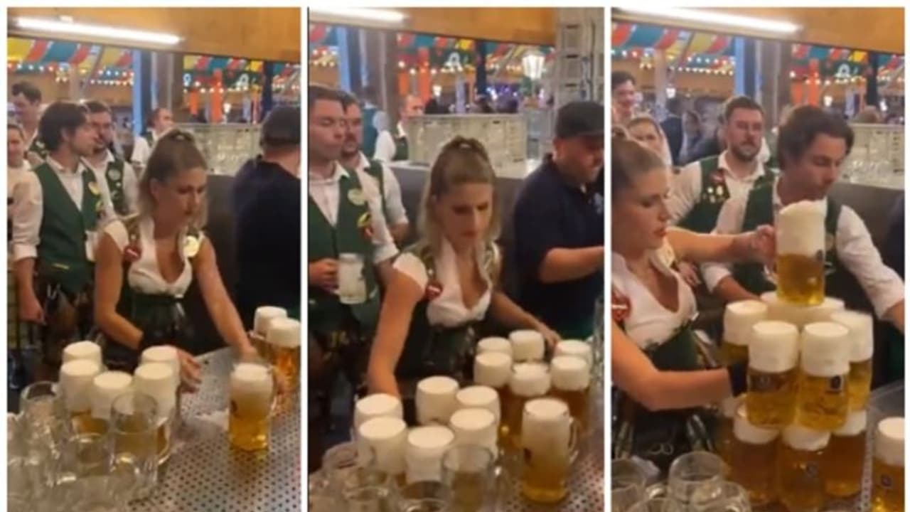 ഇതിപ്പോ രണ്ട് കൈ തന്നെയാണോ..! കണ്ണെടുക്കാതെ നോക്കിയില്ലേൽ നമുക്ക് എണ്ണം തെറ്റും, ഞെട്ടിച്ച് 'സൂപ്പ‍ർ വുമൺ' !