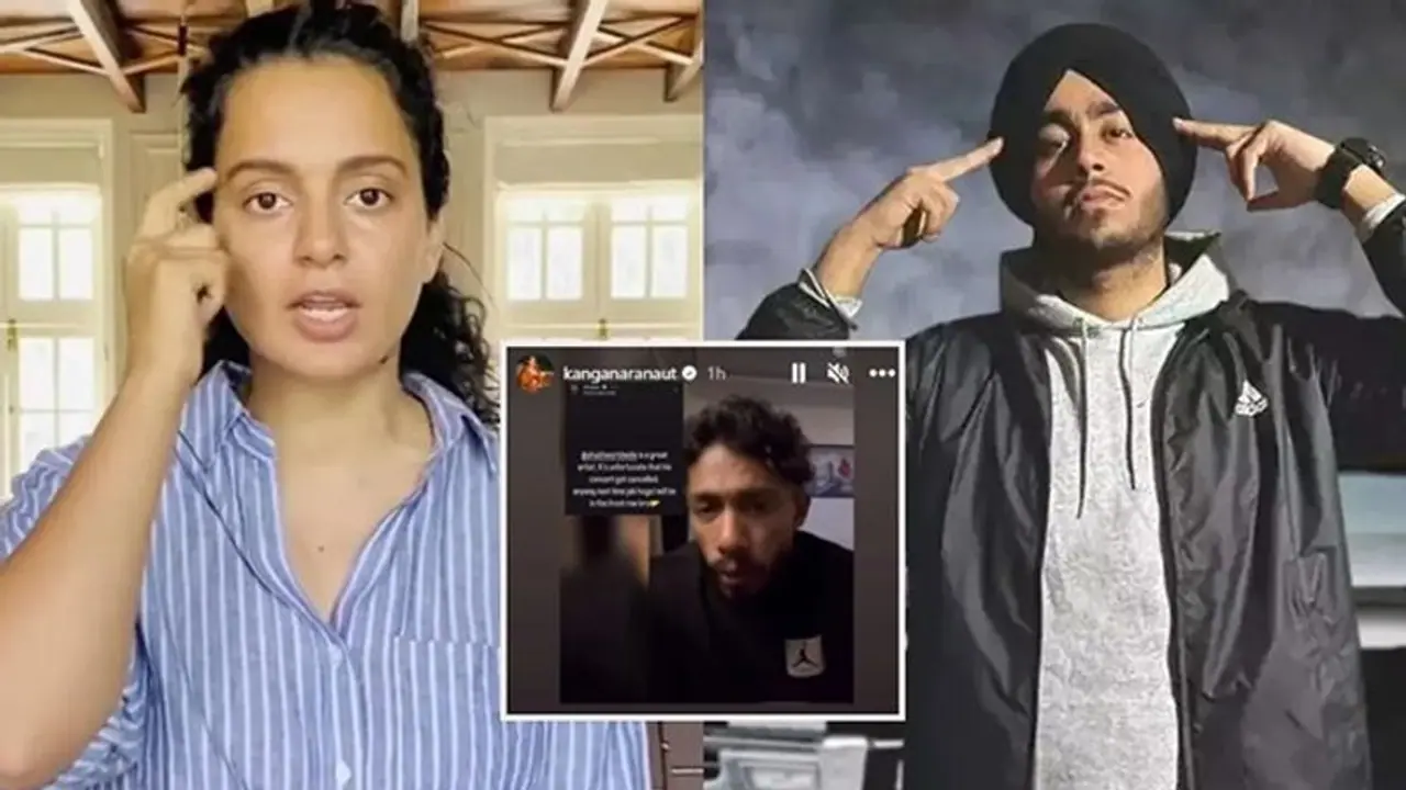 Kangana Ranaut takes sly dig at singer Shubh's cancelled India Tour; claims 'Punjab Ka Yehi Haal Hai' Kangana Ranaut takes sly dig at singer Shubh's cancelled India Tour; claims 'Punjab Ka Yehi Haal Hai'
