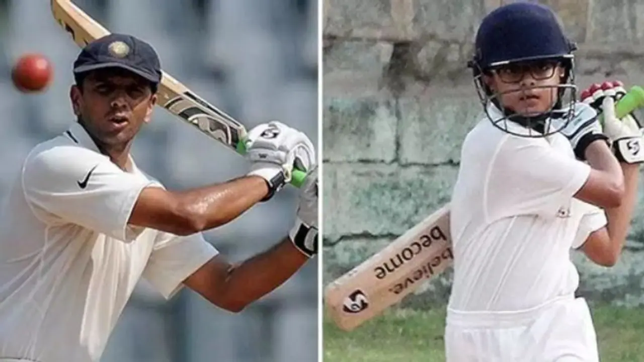 അച്ഛന്റെ വഴിയേ മകന്; സമിത് ദ്രാവിഡ് ആദ്യമായി അണ്ടര് 19 ടീമില് അച്ഛന്റെ വഴിയേ മകന്; സമിത് ദ്രാവിഡ് ആദ്യമായി അണ്ടര് 19 ടീമില്