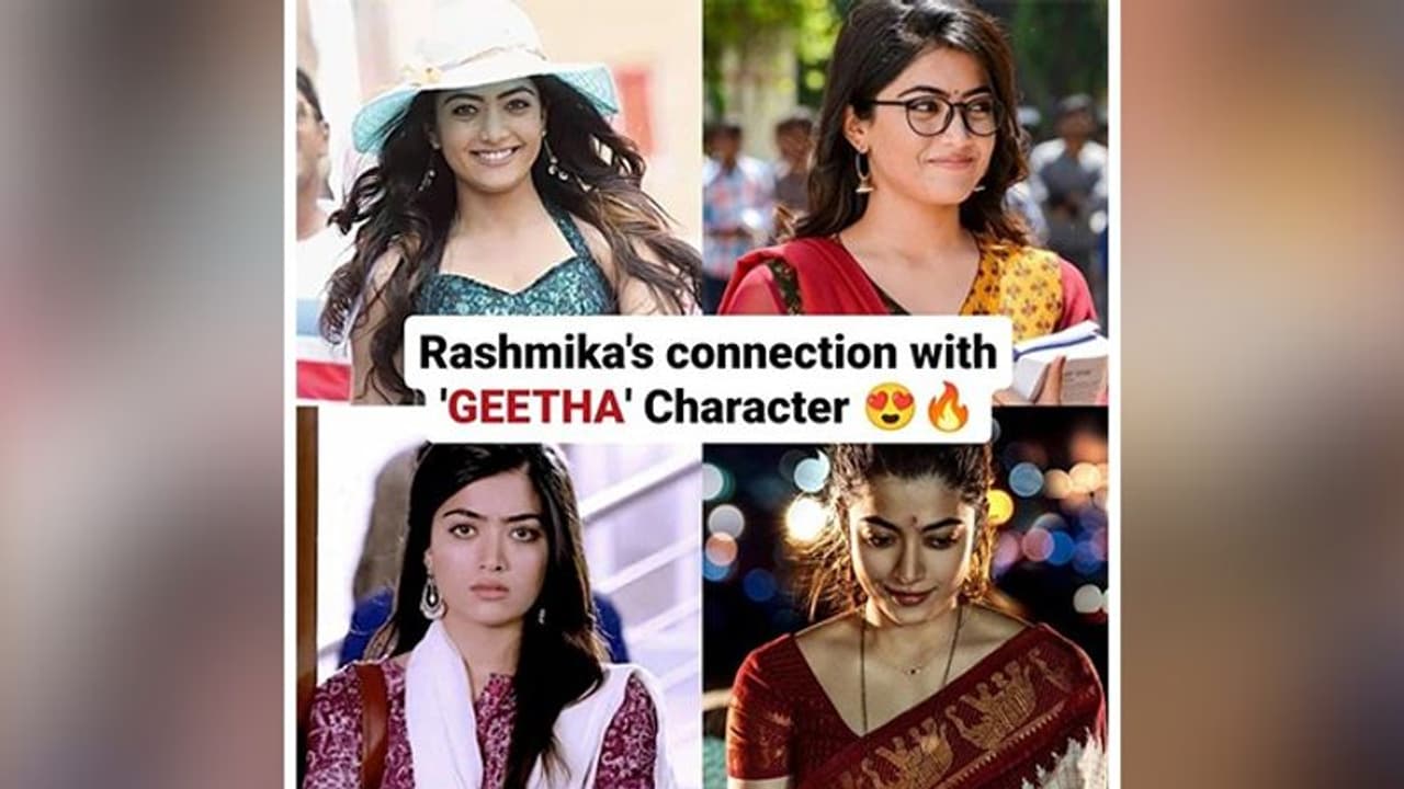 From Geetha to Geetanjali: Rashmika Mandanna's special connection with the Name 'Geetha' From Geetha to Geetanjali: Rashmika Mandanna's special connection with the Name 'Geetha'