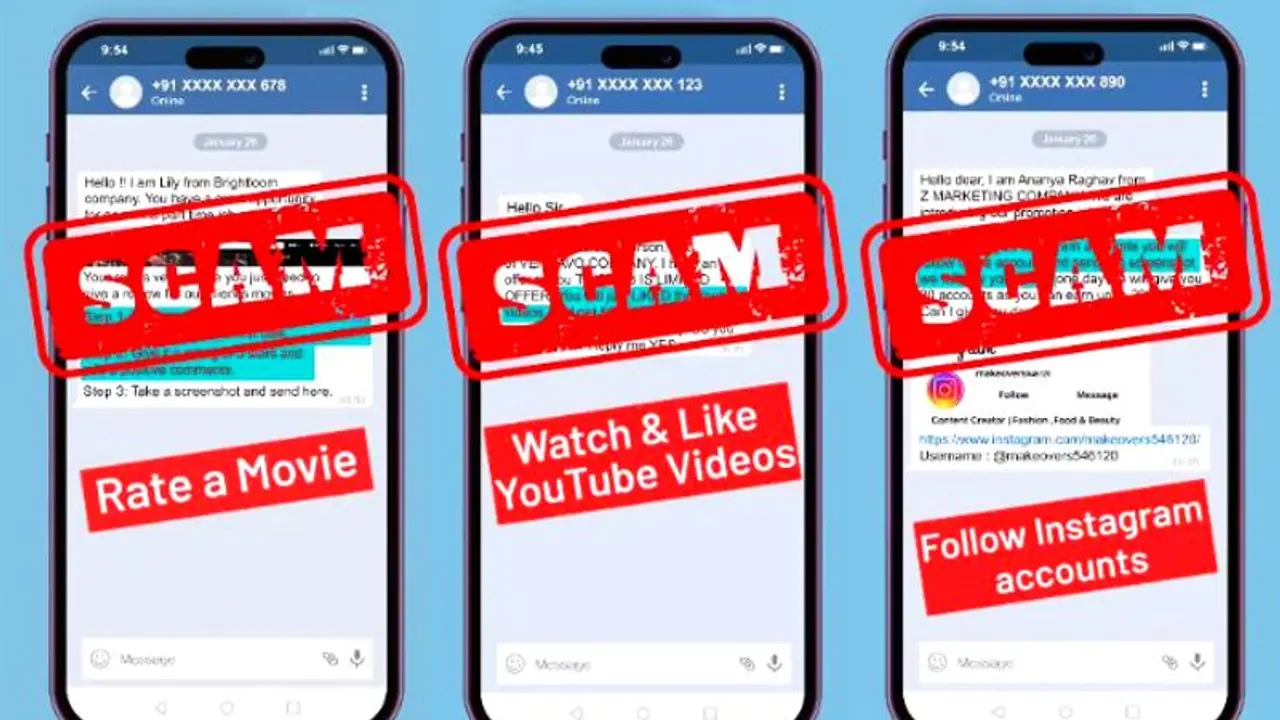 'യൂട്യൂബ് വീഡിയോ കണ്ടാൽ പണം നൽകാം'; ഓൺലൈൻ സാമ്പത്തിക തട്ടിപ്പുകളെക്കുറിച്ച് മുന്നറിയിപ്പ് നൽകി സർക്കാർ 'യൂട്യൂബ് വീഡിയോ കണ്ടാൽ പണം നൽകാം'; ഓൺലൈൻ സാമ്പത്തിക തട്ടിപ്പുകളെക്കുറിച്ച് മുന്നറിയിപ്പ് നൽകി സർക്കാർ