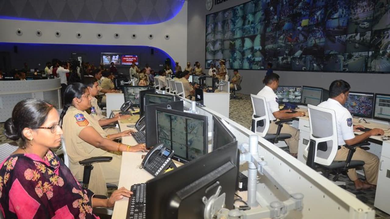 Hyderabad Police's new 'war room': 1 lakh cameras, disaster management capabilities, helipad and more Hyderabad Police's new 'war room': 1 lakh cameras, disaster management capabilities, helipad and more