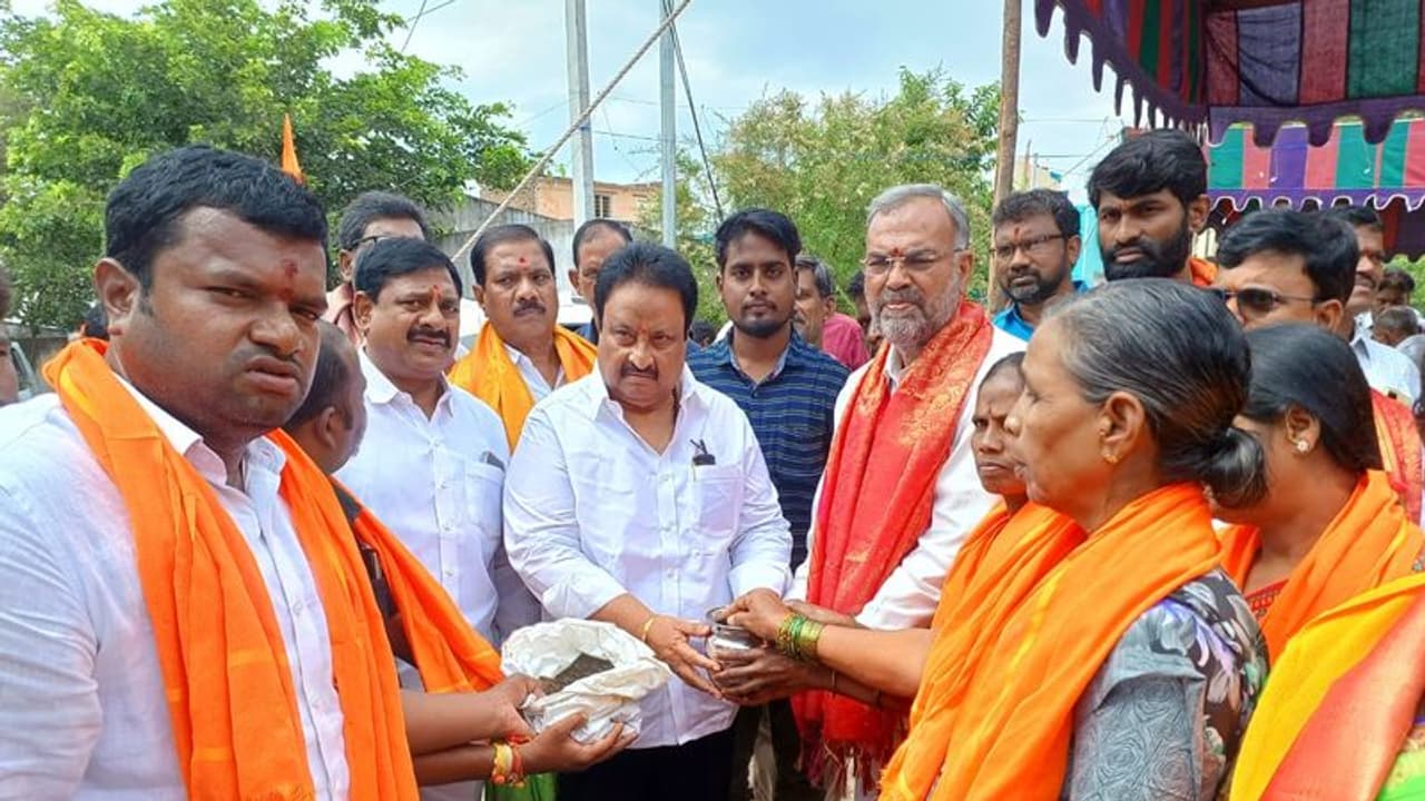 మేరీ మాటీ, మేరీ దేశ్: పవిత్ర మట్టితో ఢిల్లీ వరకు అమృత కలశ్ యాత్ర: బీజేపీ సీనియర్ నేత జితేందర్ రెడ్డి