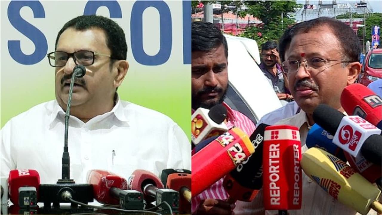 രണ്ടാം വന്ദേ ഭാരത് കേന്ദ്രത്തിൻ്റെ ഔദാര്യമല്ല, പറഞ്ഞ നിലപാടിൽ ഉറച്ചു നിൽക്കുന്നു: കെ മുരളീധരന് രണ്ടാം വന്ദേ ഭാരത് കേന്ദ്രത്തിൻ്റെ ഔദാര്യമല്ല, പറഞ്ഞ നിലപാടിൽ ഉറച്ചു നിൽക്കുന്നു: കെ മുരളീധരന്