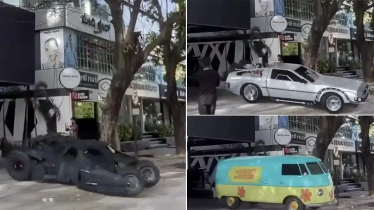 Batmobile and more: Surprise parade of iconic Hollywood vehicles in Bengaluru goes viral WATCH