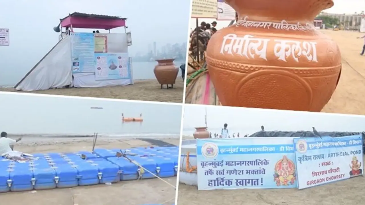 Ganpati Chaturthi 2023: Massive police deployment for Visarjan, traffic advisory issued in Mumbai Ganpati Chaturthi 2023: Massive police deployment for Visarjan, traffic advisory issued in Mumbai