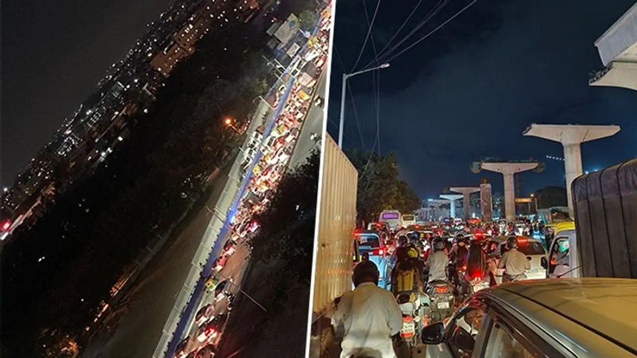 Bengaluru hit by massive traffic jam ahead of long weekend; Check out photos, videos